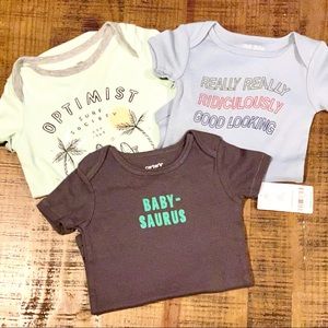 Baby Short Sleeve Onesie Bundle 9 Months